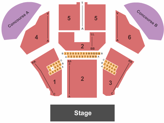 Leader Bank Pavilion Seating Chart