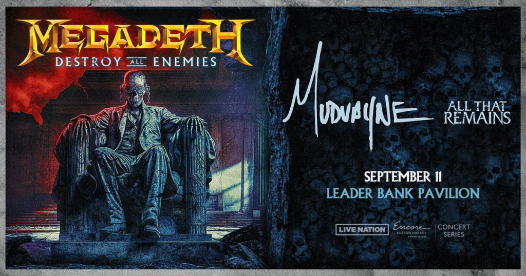 Megadeth at Leader Bank Pavilion